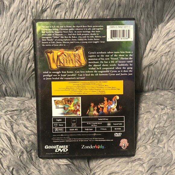 The Story Keepers: Captured DVD #8 Animated Christian series - Picture 2 of 5